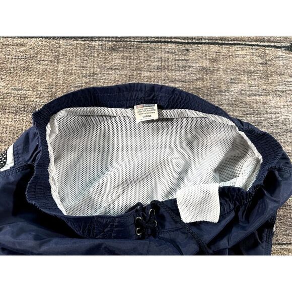 Vintage Chaps Ralph Lauren Swim Trunks Mens Lg Blue White Mesh Lined - Picture 4 of 8